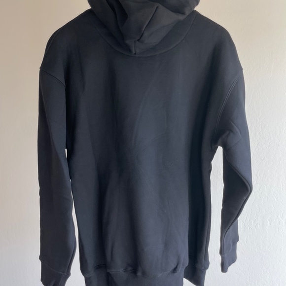 Men's Axe & Sledge Supplements Hoodie (NWOT) Black on Black, Size M - Picture 4 of 4